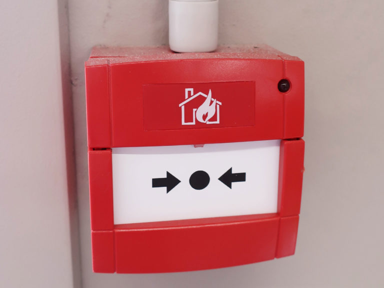 Alarme détection incendie : Intermarché