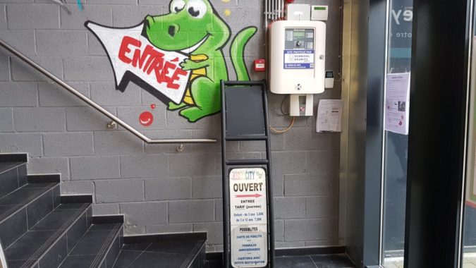 Alarme détection incendie Kids City entrée